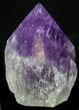 Polished Amethyst Crystal Point - Brazil #34736-3